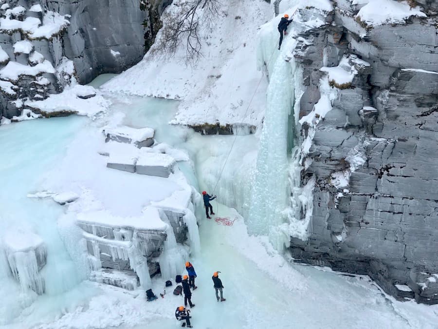 Abisko Ice Climbing