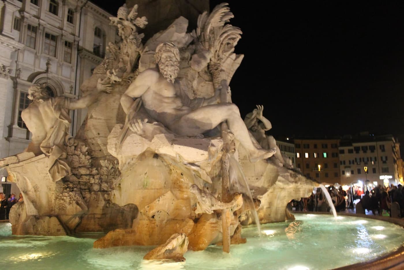 Dört Nehir Çeşmesi, Piazza Navona
