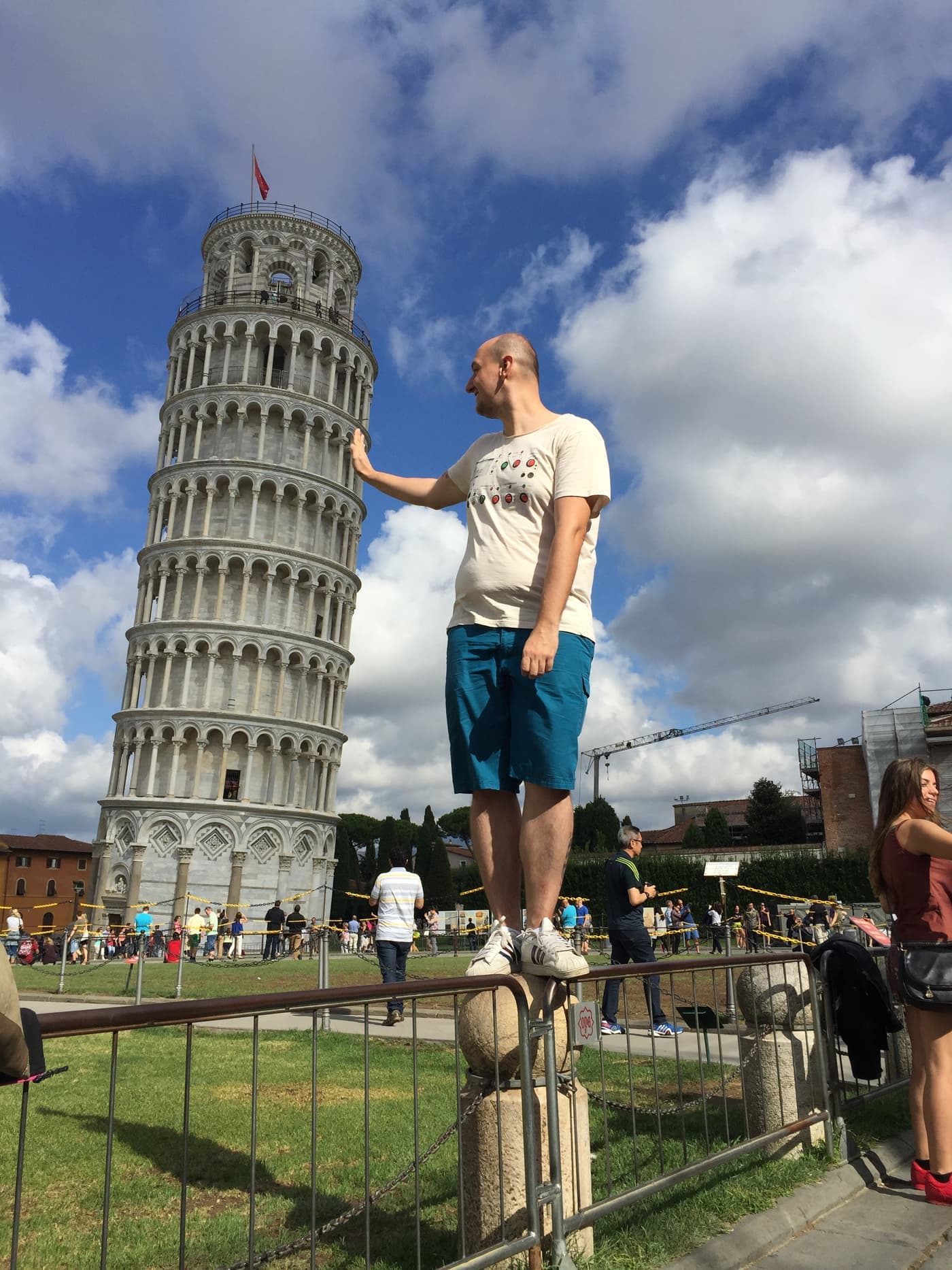 Pisa Kulesi, İşte O Poz
